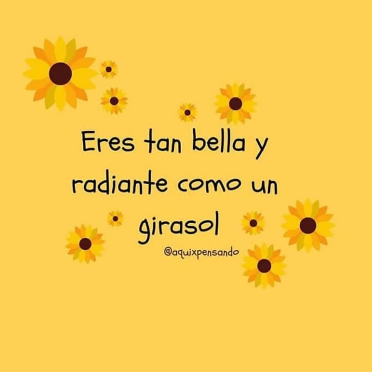 Frases de girasoles