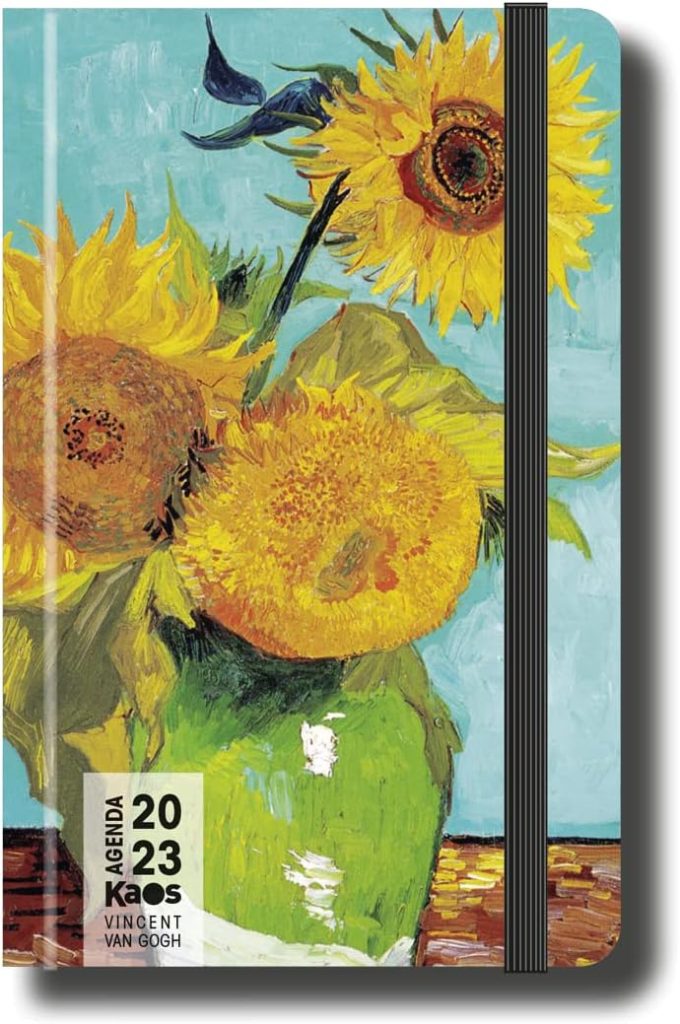 agenda girasoles de van Gogh - regalos originales