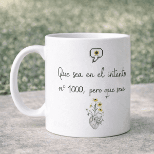 Taza no dejes de intentarlo 🌻