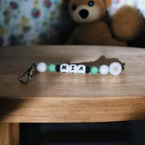 Llavero personalizado con nombre de bebe