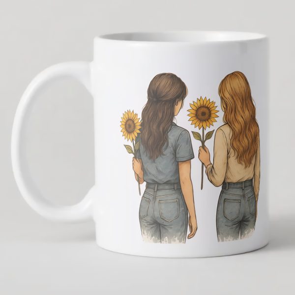 Taza amigas como tú