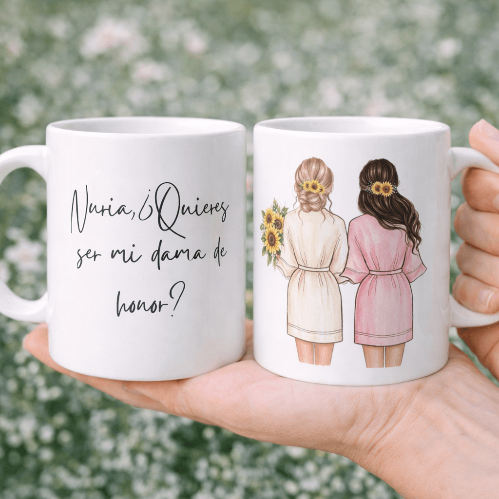 Tara personalizable dama de honor