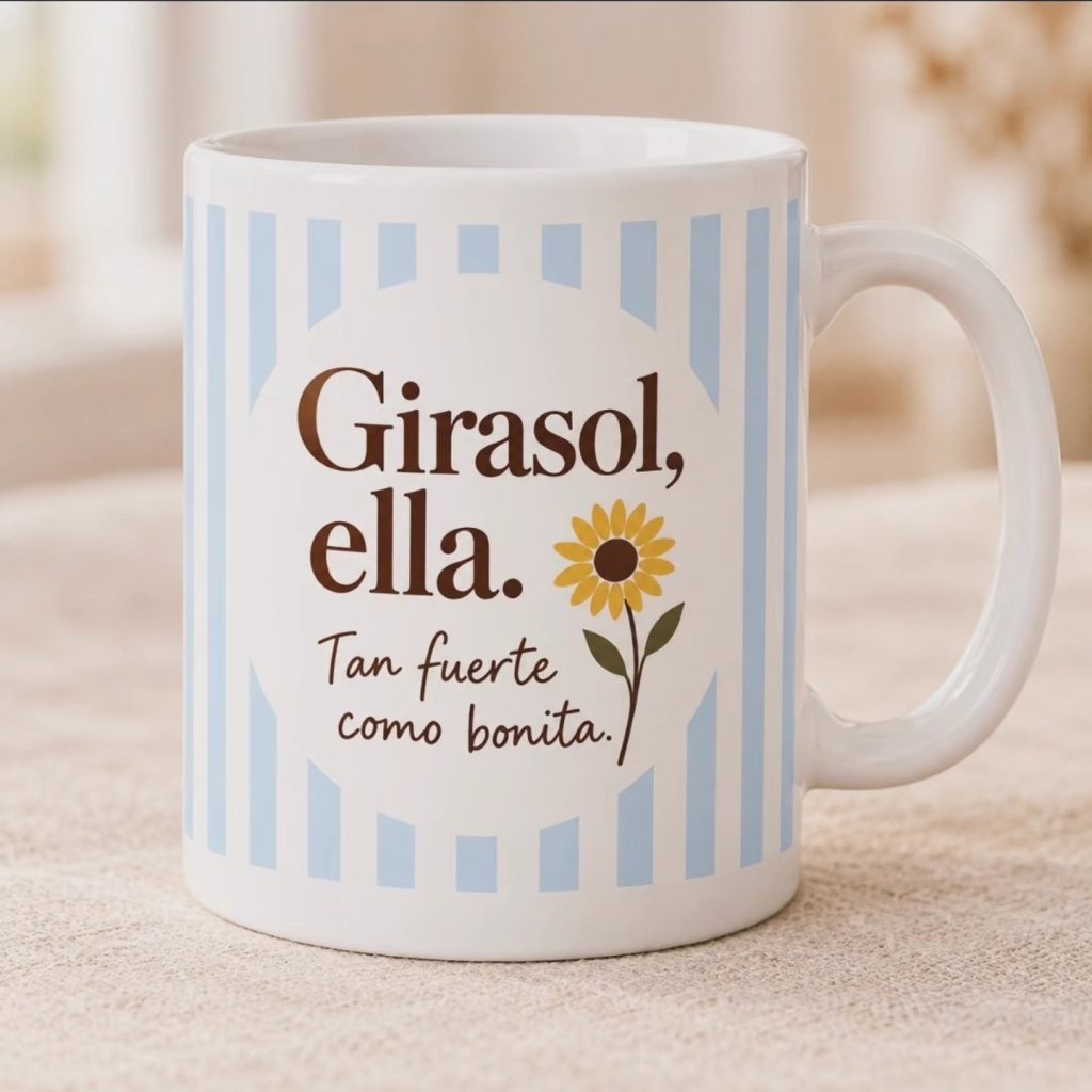 Taza tan fuerte como bonita